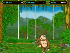 Бонус игра в Crazy Monkey