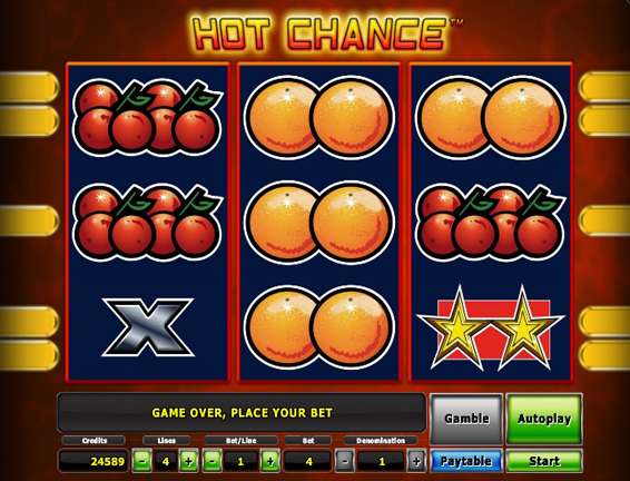 Игровой автомат Hot chance