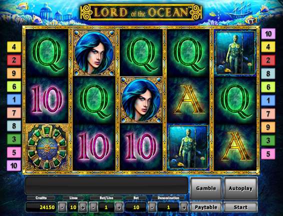 Игровой автомат Lord of the Ocean